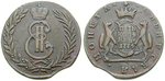 16368 Katharina II., 5 Kopeken