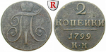 16398 Paul I., 2 Kopeken