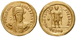 16457 Theodosius II., Solidus