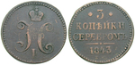 16469 Nikolaus I., 3 Kopeken