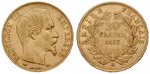 16659 Napoleon III., 20 Francs