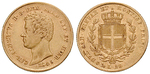 16762 Carlo Alberto, 20 Lire