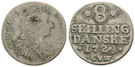 16831 Frederik IV., 8 Skilling
