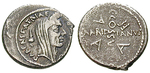 18501 Caius Iulius Caesar, Denar