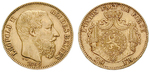 20725 Leopold II., 20 Francs
