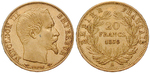 20736 Napoleon III., 20 Francs