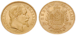 20737 Napoleon III., 20 Francs