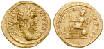 21489 Septimius Severus, Aureus