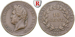 22740 Louis Philippe, 10 Centimes