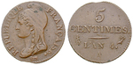 22794 Direktorium, 5 Centimes