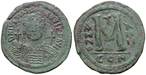 23515 Justinian I., Follis