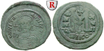23521 Justinian I., Follis