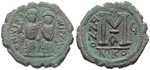 23559 Justin II., Follis