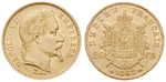 23629 Napoleon III., 20 Francs