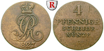 23920 Georg IV., 4 Pfennig
