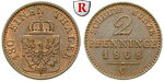 28842 Wilhelm I., 2 Pfennig