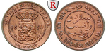 32015 Willem III., 1/2 Cent