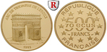 32702 V. Republik, 500 Francs-70 ...