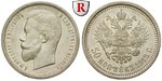 33372 Nikolaus II., 50 Kopeken