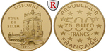 34047 V. Republik, 500 Francs-75 ...