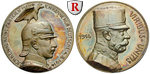35163 Wilhelm II., Silbermedaille