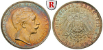 36238 Wilhelm II., 3 Mark