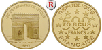 36692 V. Republik, 500 Francs-70 ...