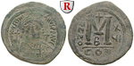 38299 Justinian I., Follis