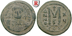 38302 Justinian I., Follis