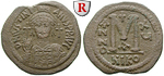 40807 Justinian I., Follis