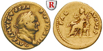 42997 Vespasianus, Aureus