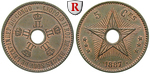 43801 Leopold II., 5 Centimes