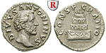 44828 Antoninus Pius, Denar