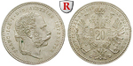 46301 Franz Joseph I., 20 Kreuzer