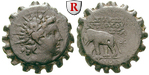 47584 Antiochos VI., Bronze, serr...