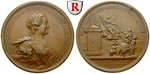47729 Katharina II., Bronzemedail...