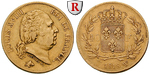 48505 Louis XVIII., 40 Francs