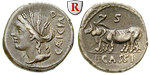 48838 L. Cassius Caecianus, Denar