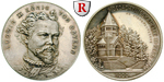 51849 Ludwig II., Silbermedaille