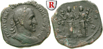 52073 Traianus Decius, Sesterz