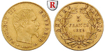 52596 Napoleon III., 5 Francs