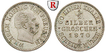 54595 Wilhelm I., 1/2 Silbergrosc...