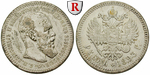 54840 Alexander III., Rubel