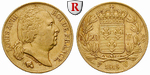 55598 Louis XVIII., 20 Francs