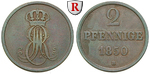 56119 Ernst August, 2 Pfennig