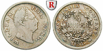 56504 William IV., 1/4 Rupee