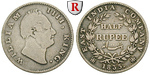 56916 William IV., 1/2 Rupee