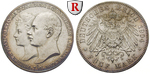 57192 Friedrich Franz IV., 5 Mark