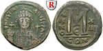 57373 Justinian I., Follis