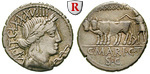 57455 C. Marius, Denar, serratus